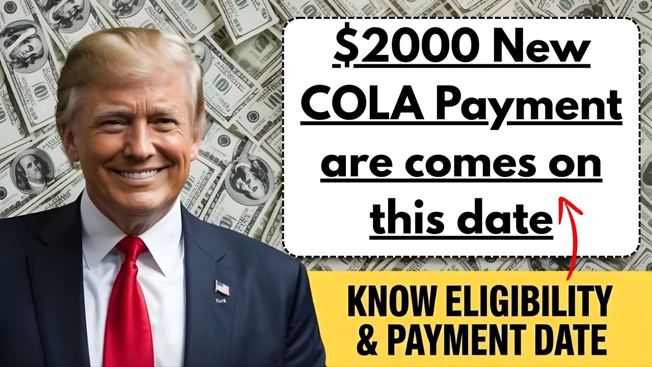 New COLA Payment